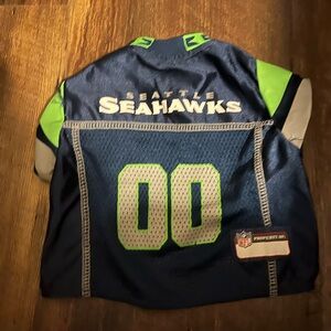 Littlearth NFL Stretch Dog & Cat Jersey, Seattle Seahawks, Small